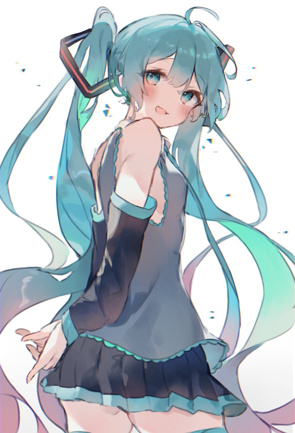 hatsune_miku, o_(jshn3457), thighhighs, vocaloid