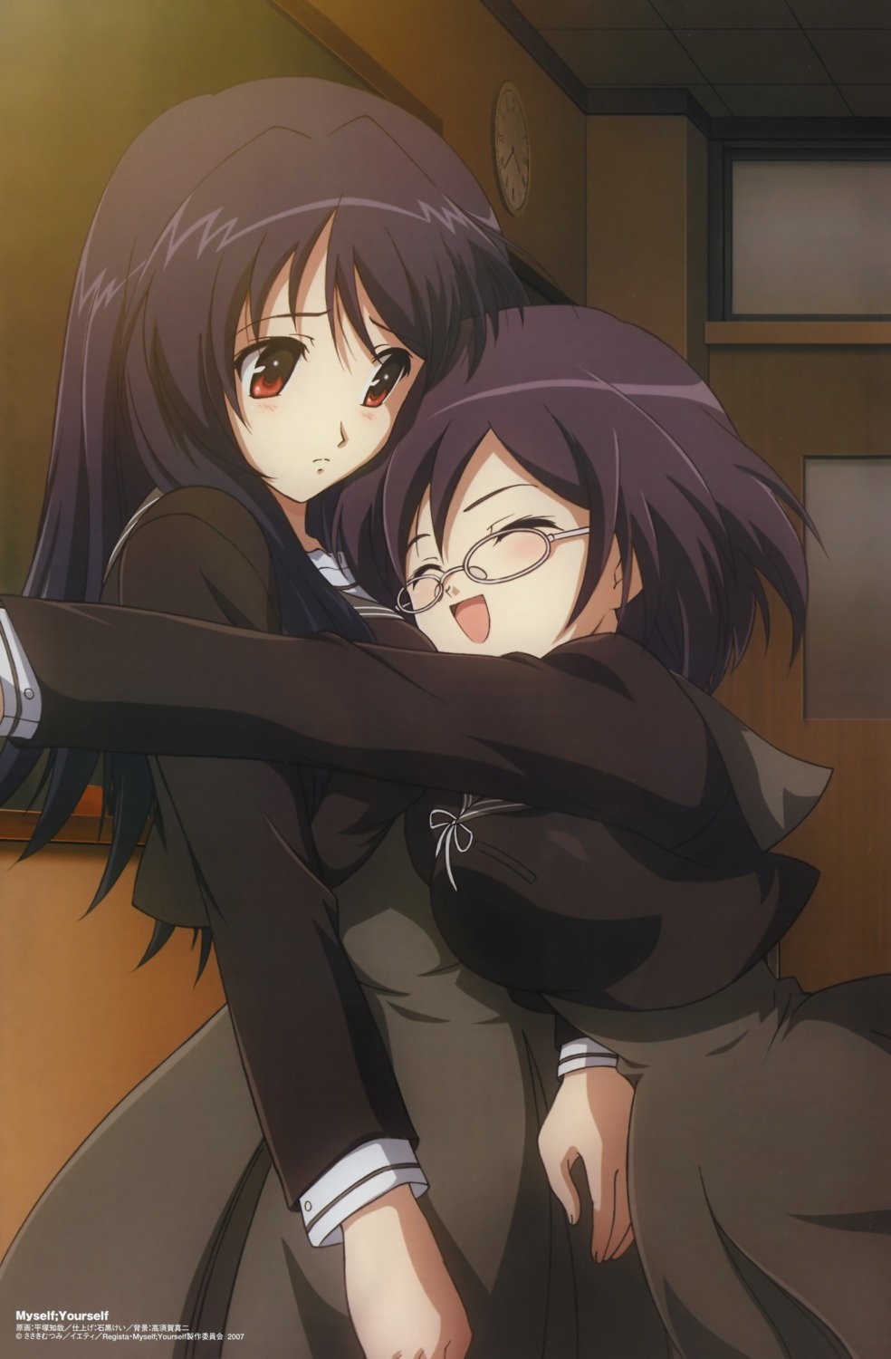 hiratsuka_tomoya, megane, myself_yourself, oribe_aoi, seifuku, yatsushiro_nanaka