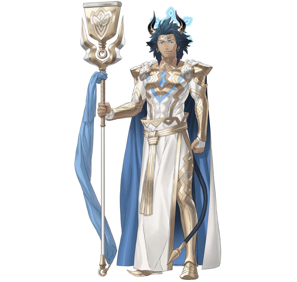 armor, askr, fire_emblem, fire_emblem_heroes, horns, kozaki_yuusuke, male, nintendo, tail, weapon