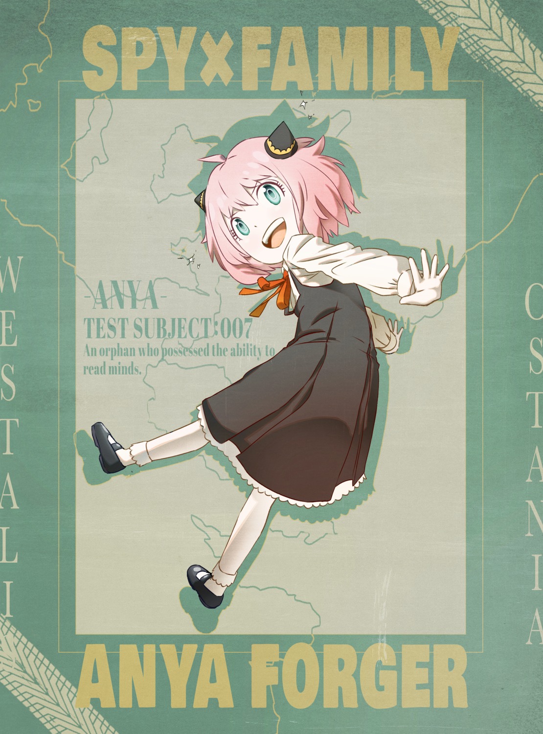 anya_forger, chrisdraw1360, seifuku, spy_x_family