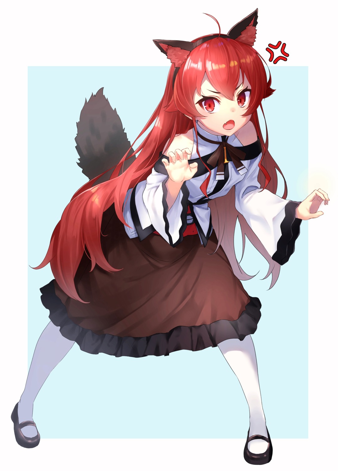 animal_ears, eris_boreas_greyrat, m.tokotsu, mushoku_tensei, tail