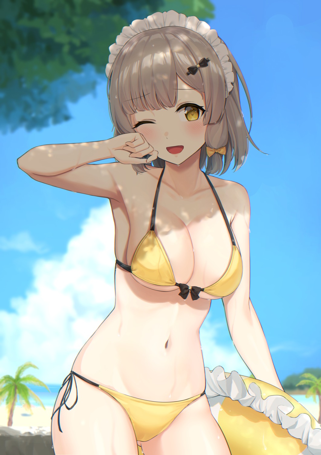 bikini, cameltoe, inuyabu_cc, swimsuits, wet