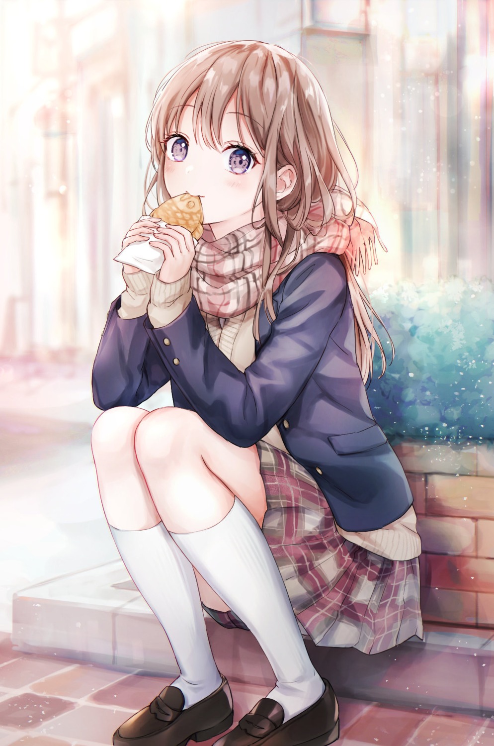 seifuku, skirt_lift, sweater, tsumugi_8345