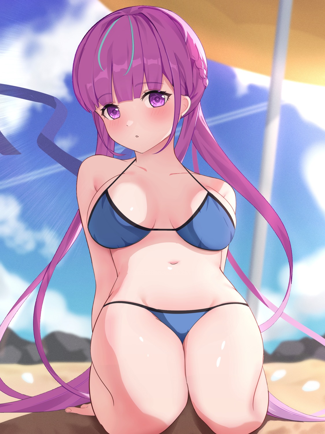 bikini, hololive, minato_aqua, swimsuits, tokutokenzen