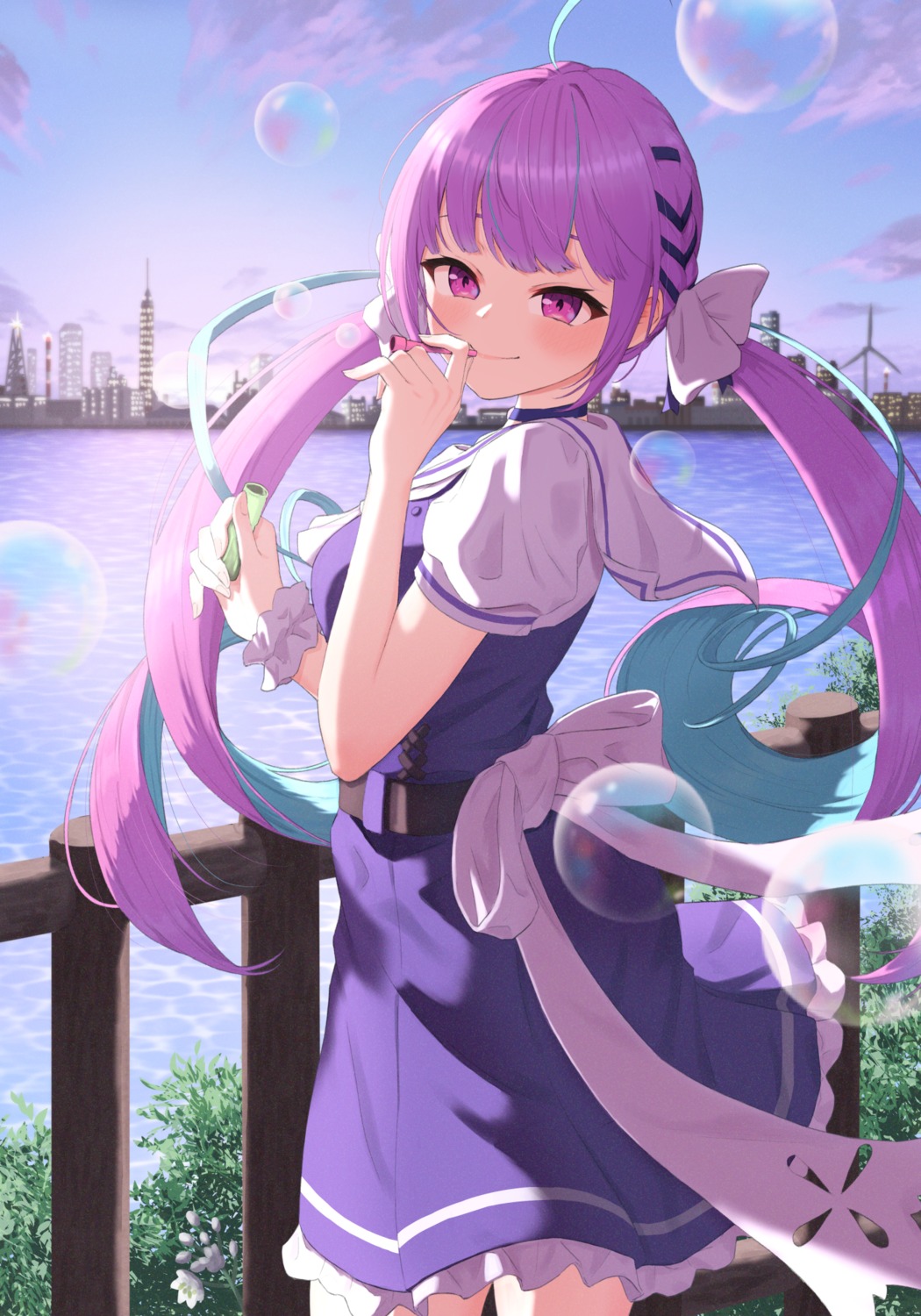 bowsan, hololive, minato_aqua, seifuku