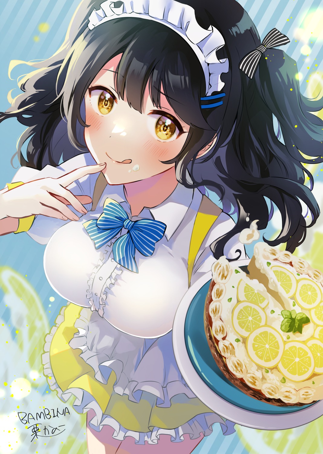 cream, kuri_kanoko, maid