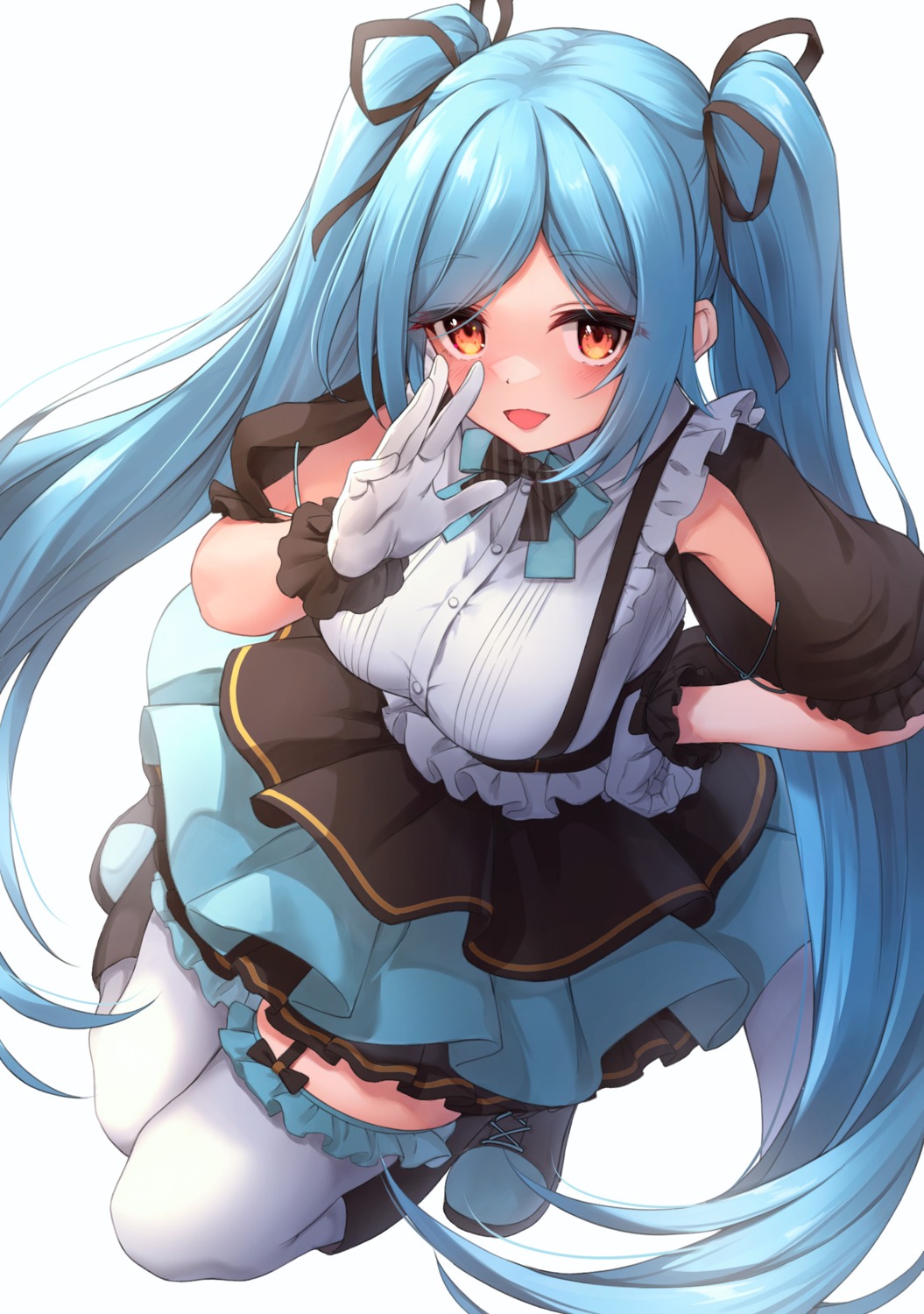 .live, awa_yume, idol-bu, stockings, thighhighs, yamato_iori
