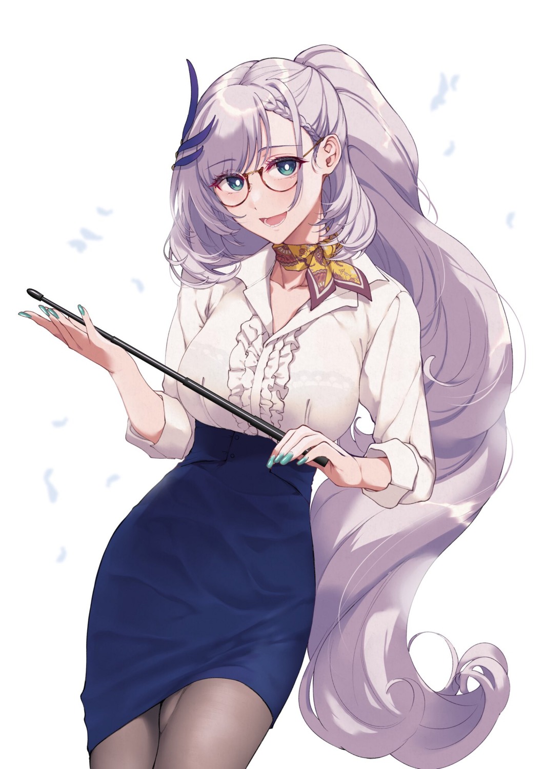 hololive, hololive_indonesia, megane, pavolia_reine, pochi_(pochi-goya), see_through