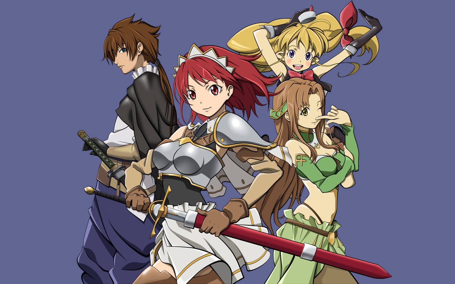 aria_(seiken_no_blacksmith), cecily_cambell, lisa, luke_ainsworth, seiken_no_blacksmith, vector_trace