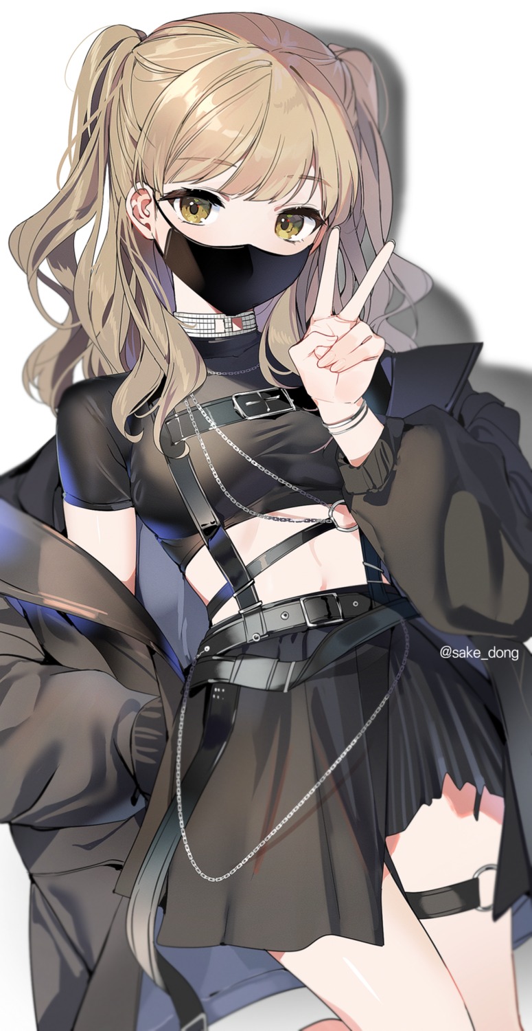 garter, nijisanji, nijisanji_seeds, sake_dong, sister_claire, torn_clothes