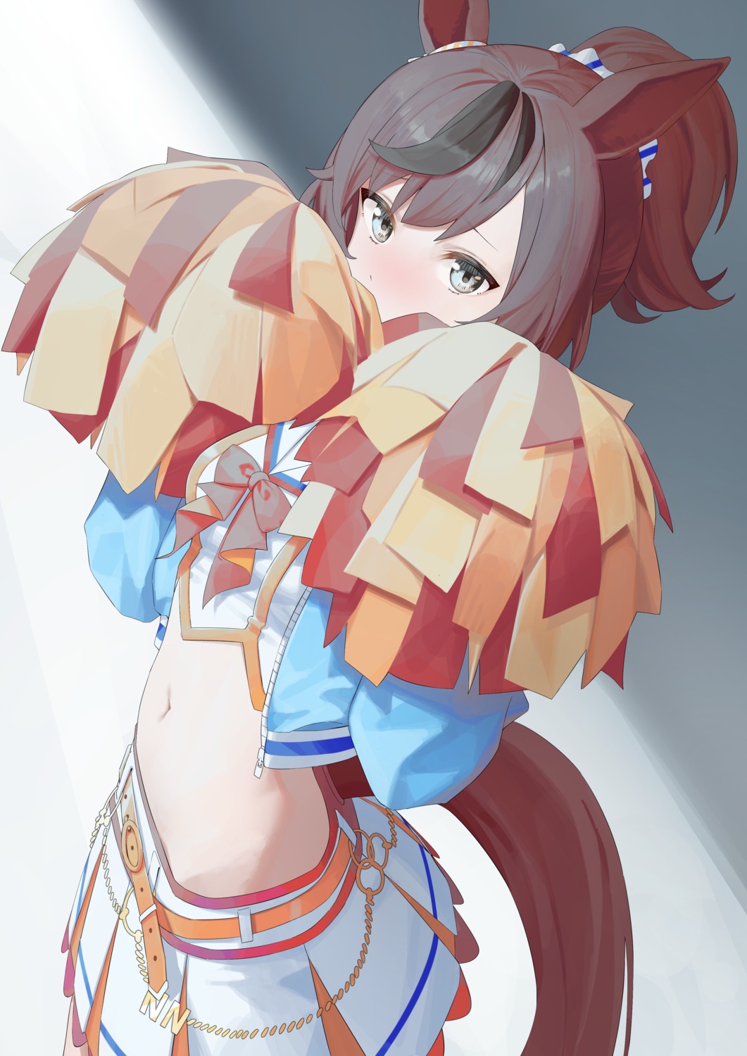 animal_ears, cheerleader, nice_nature_(umamusume), syhan, tail, uma_musume_pretty_derby