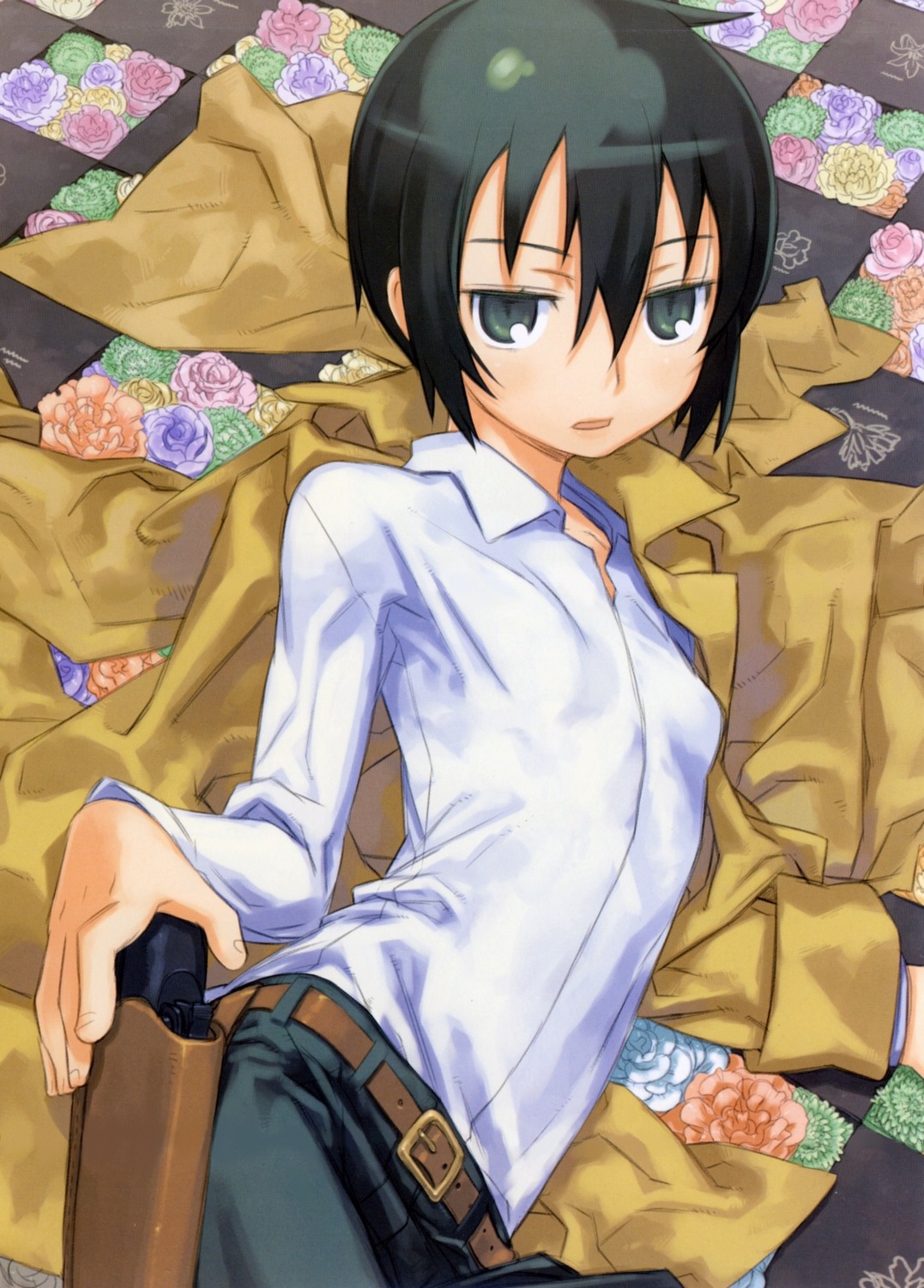 gun, kino_(kino_no_tabi), kino_no_tabi, kuroboshi_kouhaku