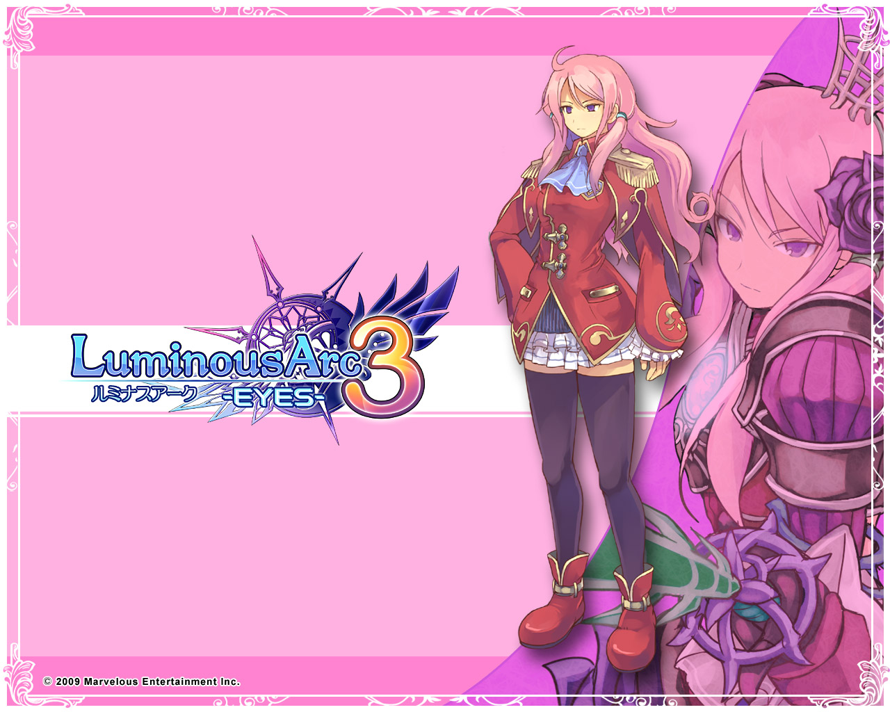 armor, ashley, luminous_arc, luminous_arc_3, marvelous_entertainment, shibano_kaito, sword, thighhighs