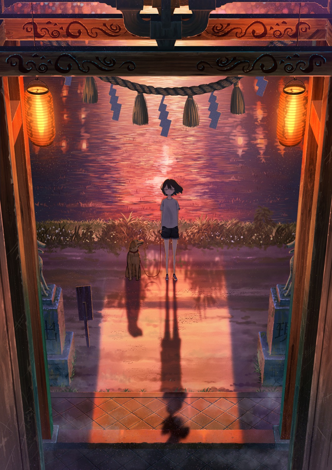 landscape, shuu_illust