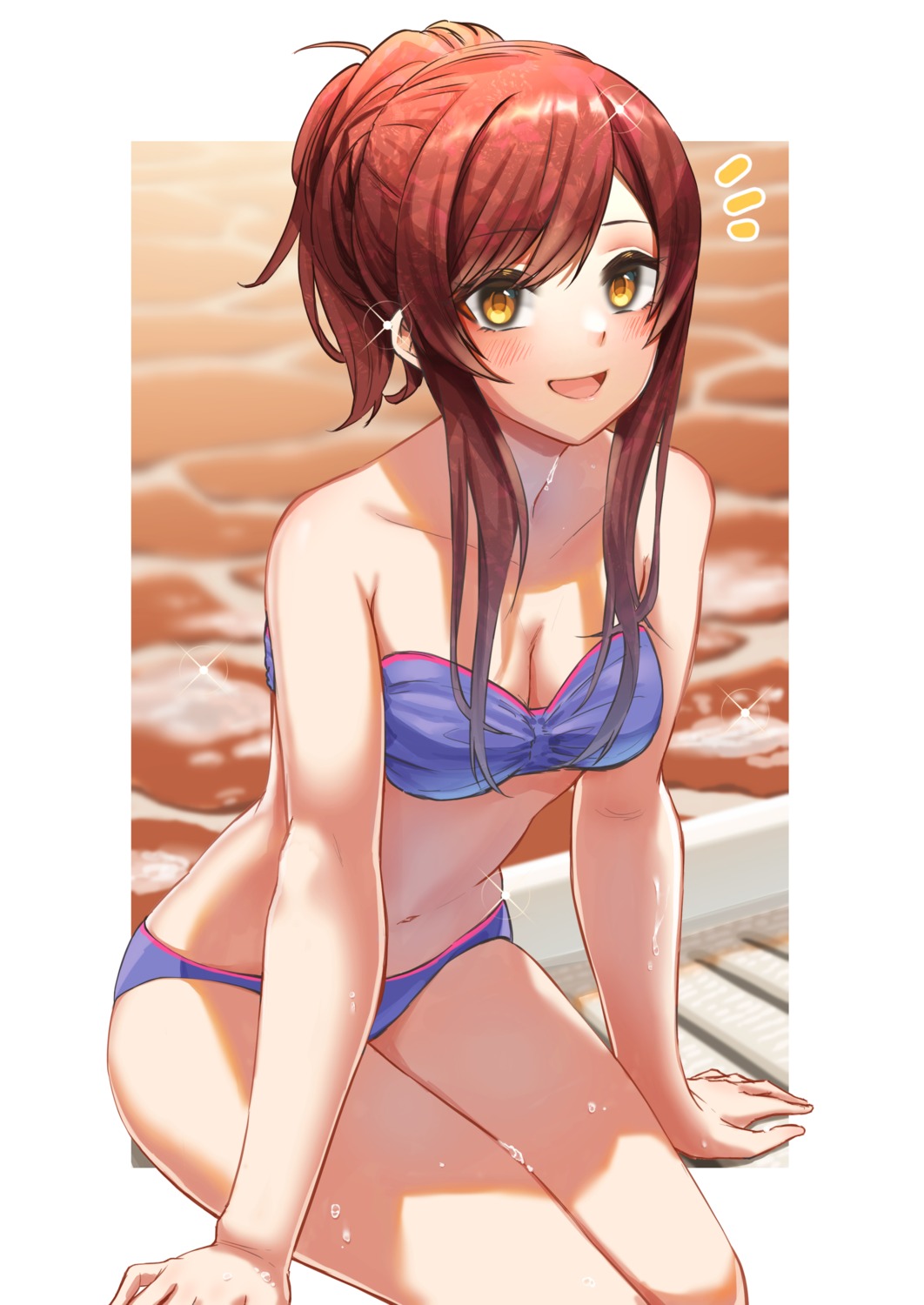 bikini, kaiso_(kaisooekaki), oosaki_amana, swimsuits, the_idolm@ster, the_idolm@ster_shiny_colors