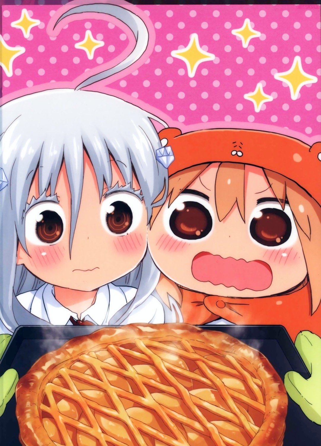 chibi, doma_umaru, himouto!_umaru-chan, kongou_hikari, sankakuhead, seifuku
