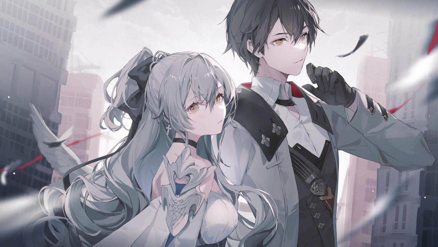 benghuai_xueyuan, bronya_zaychik, honkai_impact, jpeg_artifacts, kuuus, uniform, wings