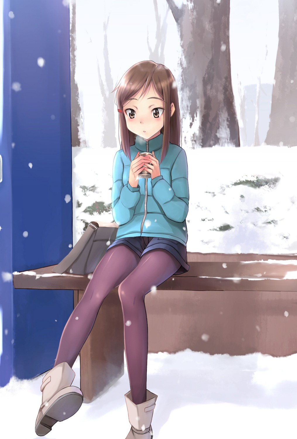 higashi_no_eden, katsuhara_mikuru, pantyhose, yuki_usagi_(mofurafu)