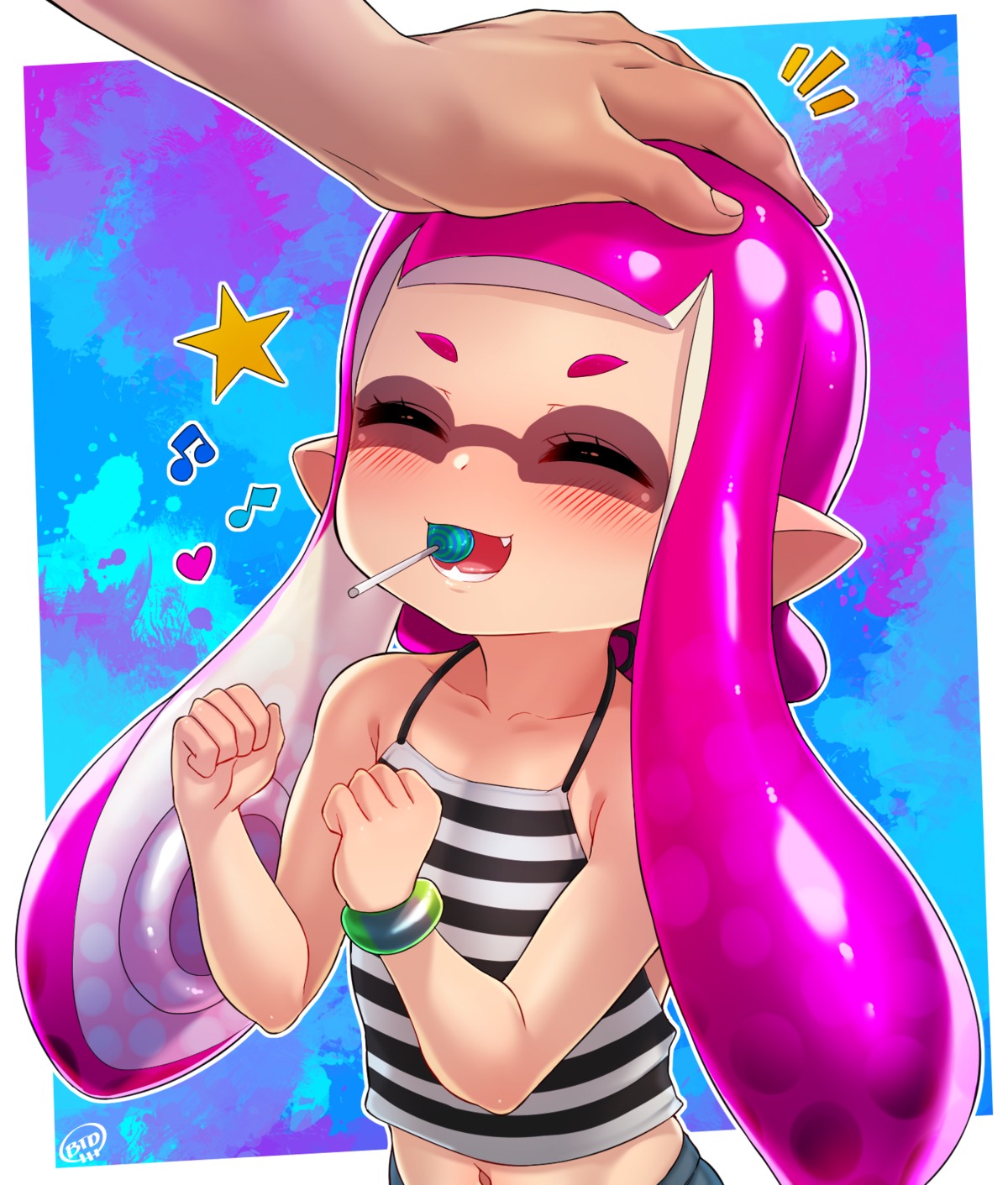born-to-die, inkling_(splatoon), pointy_ears, splatoon