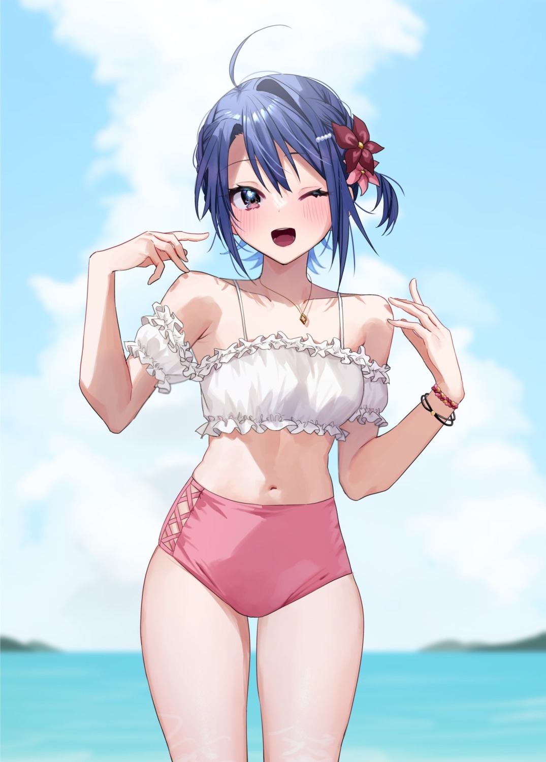 bikini, chigusa_minori, himeno_akira, jitsuwa_imouto_deshita., swimsuits