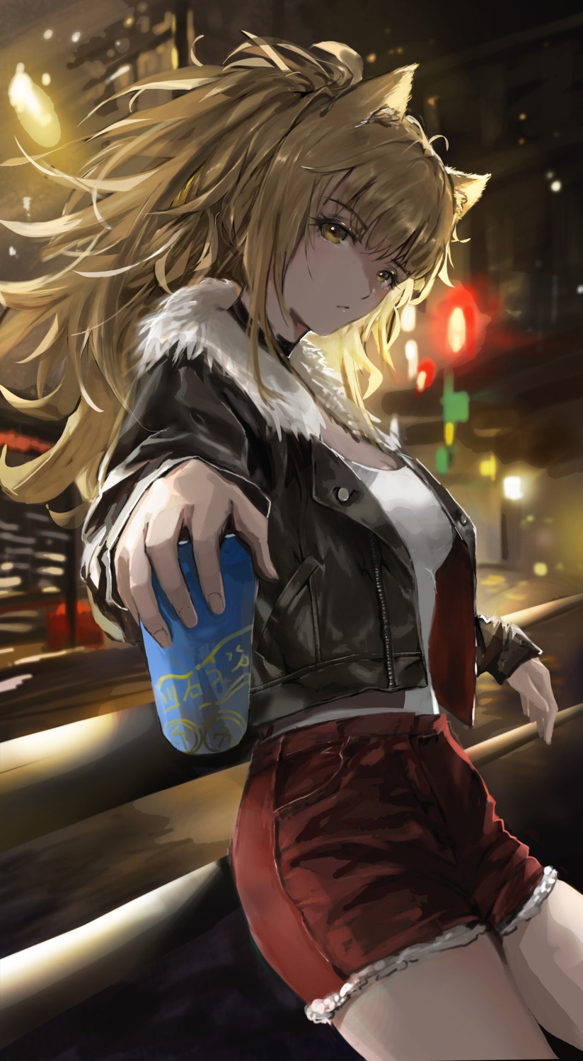 animal_ears, arknights, siege_(arknights), sishima