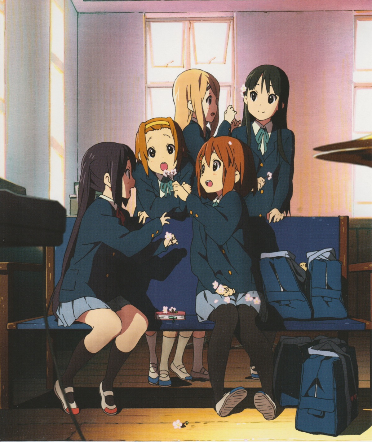 akiyama_mio, hirasawa_yui, horiguchi_yukiko, k-on!, kotobuki_tsumugi, nakano_azusa, pantyhose, possible_duplicate