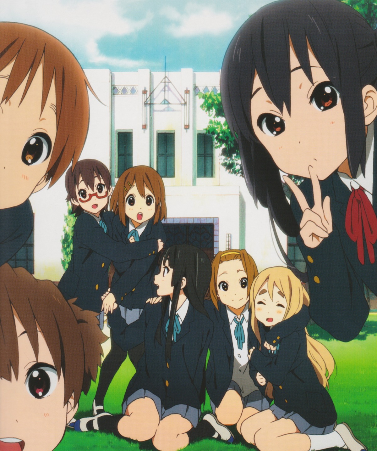 akiyama_mio, hirasawa_ui, hirasawa_yui, horiguchi_yukiko, k-on!, kotobuki_tsumugi, manabe_nodoka, megane