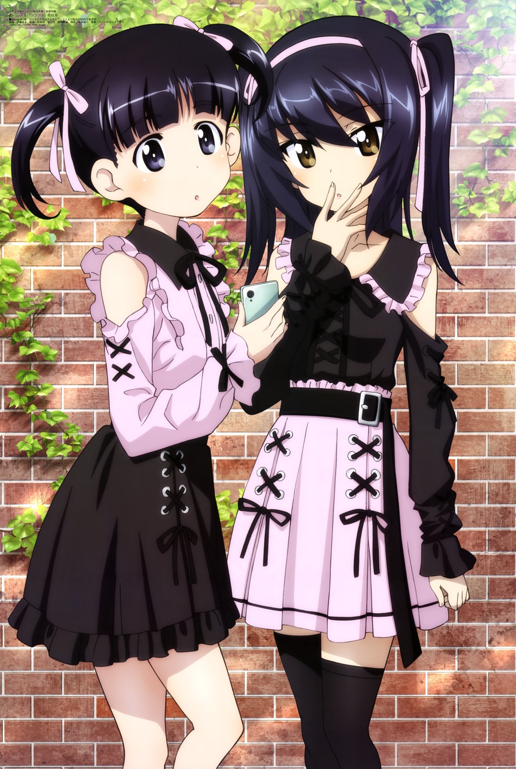 girls_und_panzer, itou_takeshi, lolita_fashion, reizei_mako, sono_midoriko, thighhighs