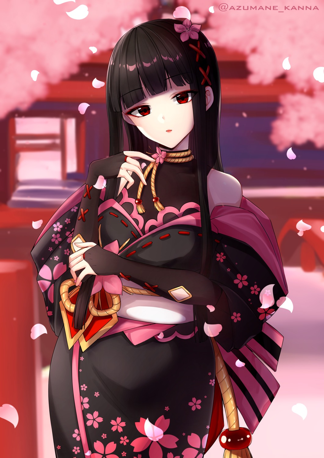 azumane_kanna, japanese_clothes
