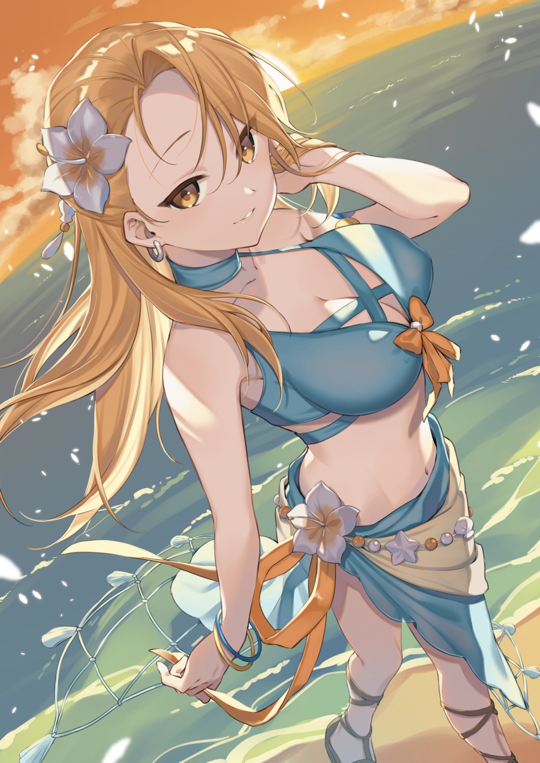 bikini, citron_82, cleavage, fullmetal_alchemist, riza_hawkeye, swimsuits