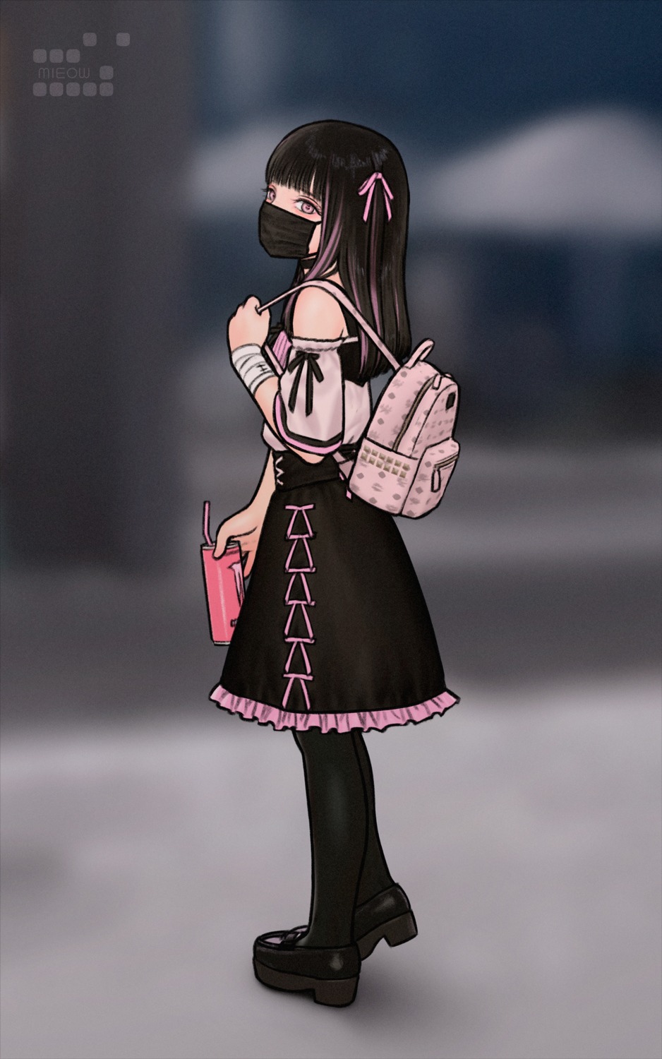 bandages, dress, gothic_lolita, lolita_fashion, rustle
