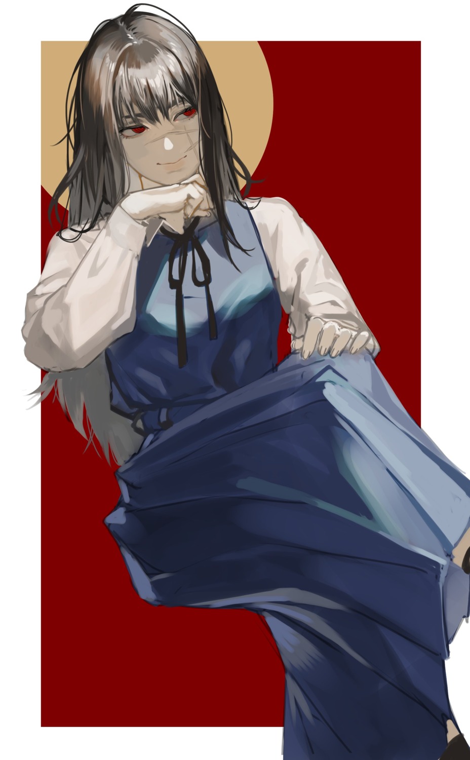 chainsaw_man, hanny_(uirusu_chan), seifuku, yoru_(chainsaw_man)
