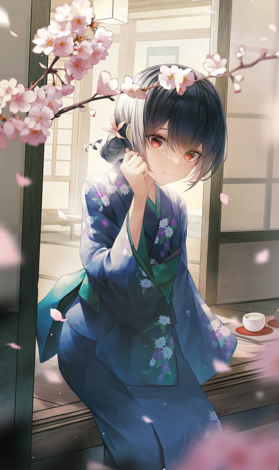 crystalherb, morino_rinze, the_idolm@ster, the_idolm@ster_shiny_colors, yukata