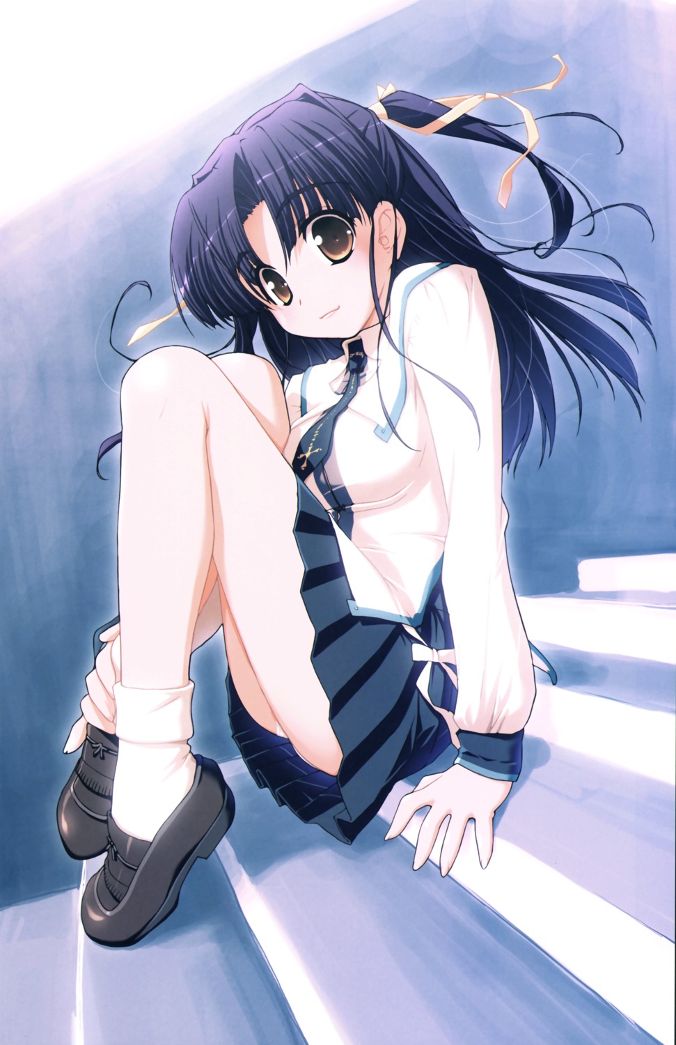 aisaka_shinorin, akata_itsuki, gengetsu_no_pandora, pantsu, seifuku