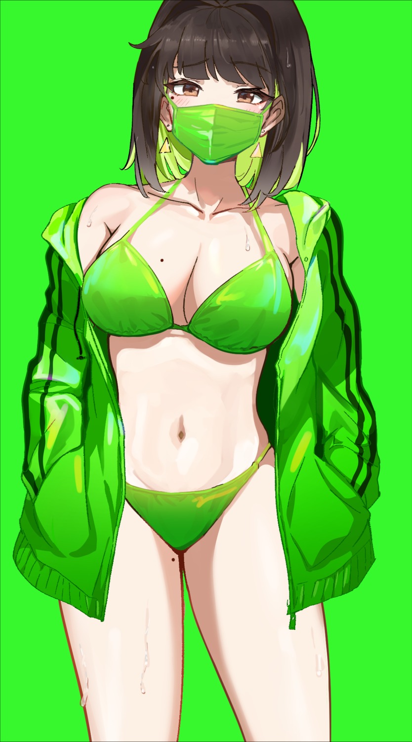 bikini, miru_(ormille), open_shirt, ormille, swimsuits