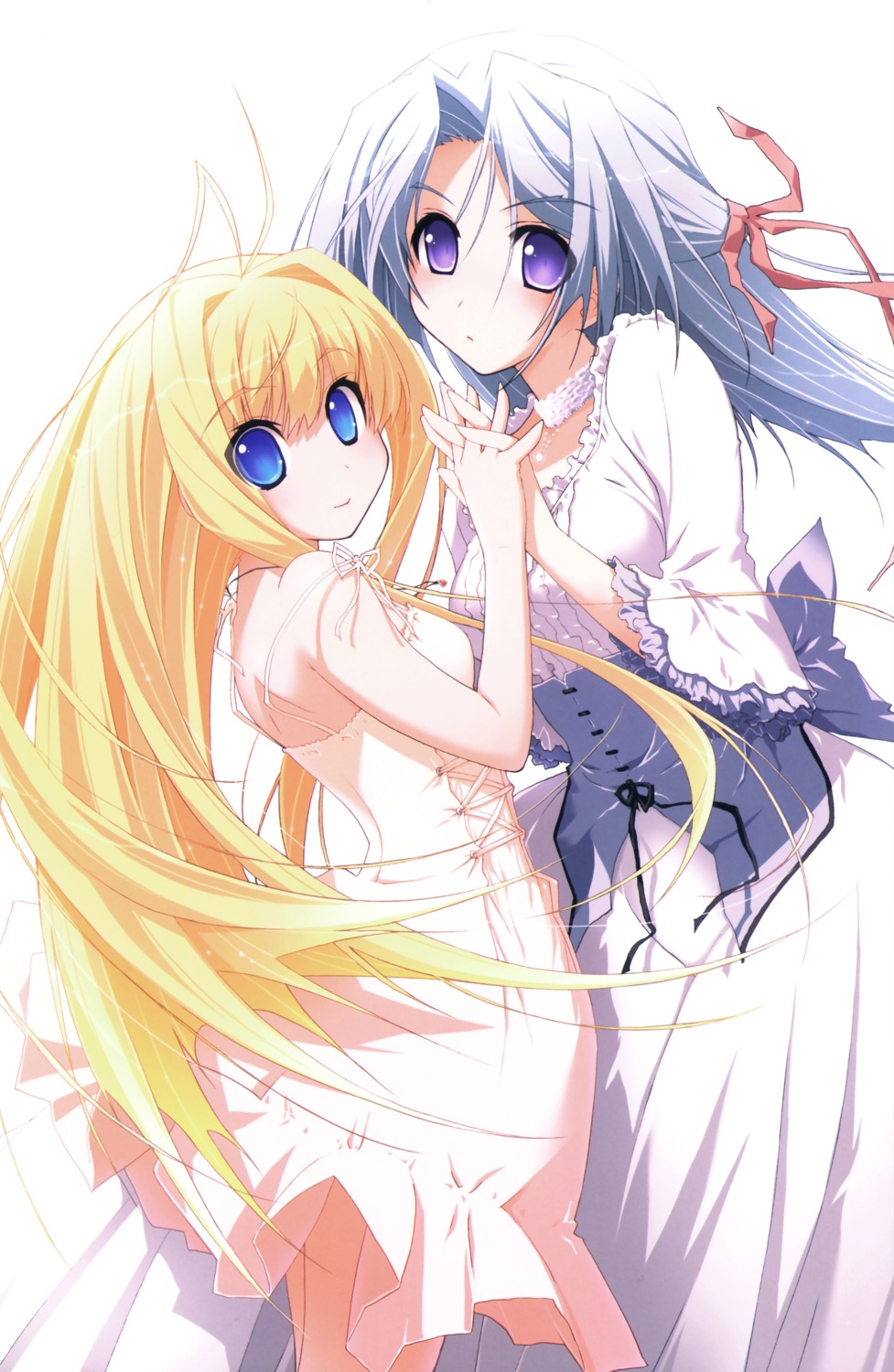 akata_itsuki, dragon_crisis!, dress, maruga_(dragon_crisis), rose_(dragon_crisis)