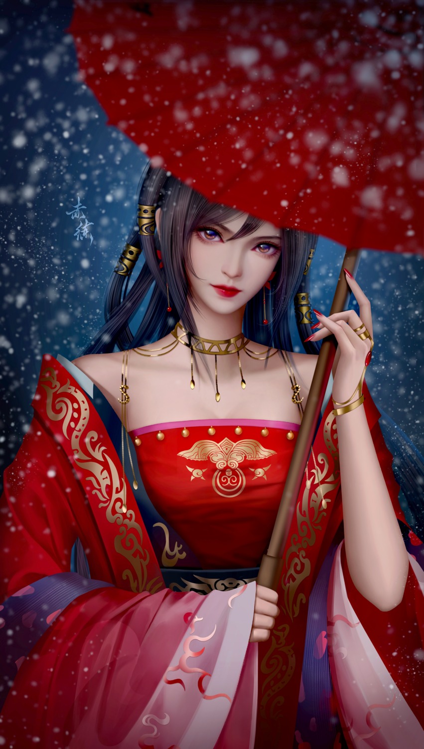 asian_clothes, chi_lian, tagme, the_legend_of_qin, umbrella