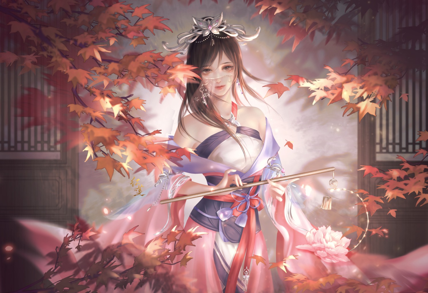 asian_clothes, hong_lian, nine_songs_of_the_moving_heavens, tagme
