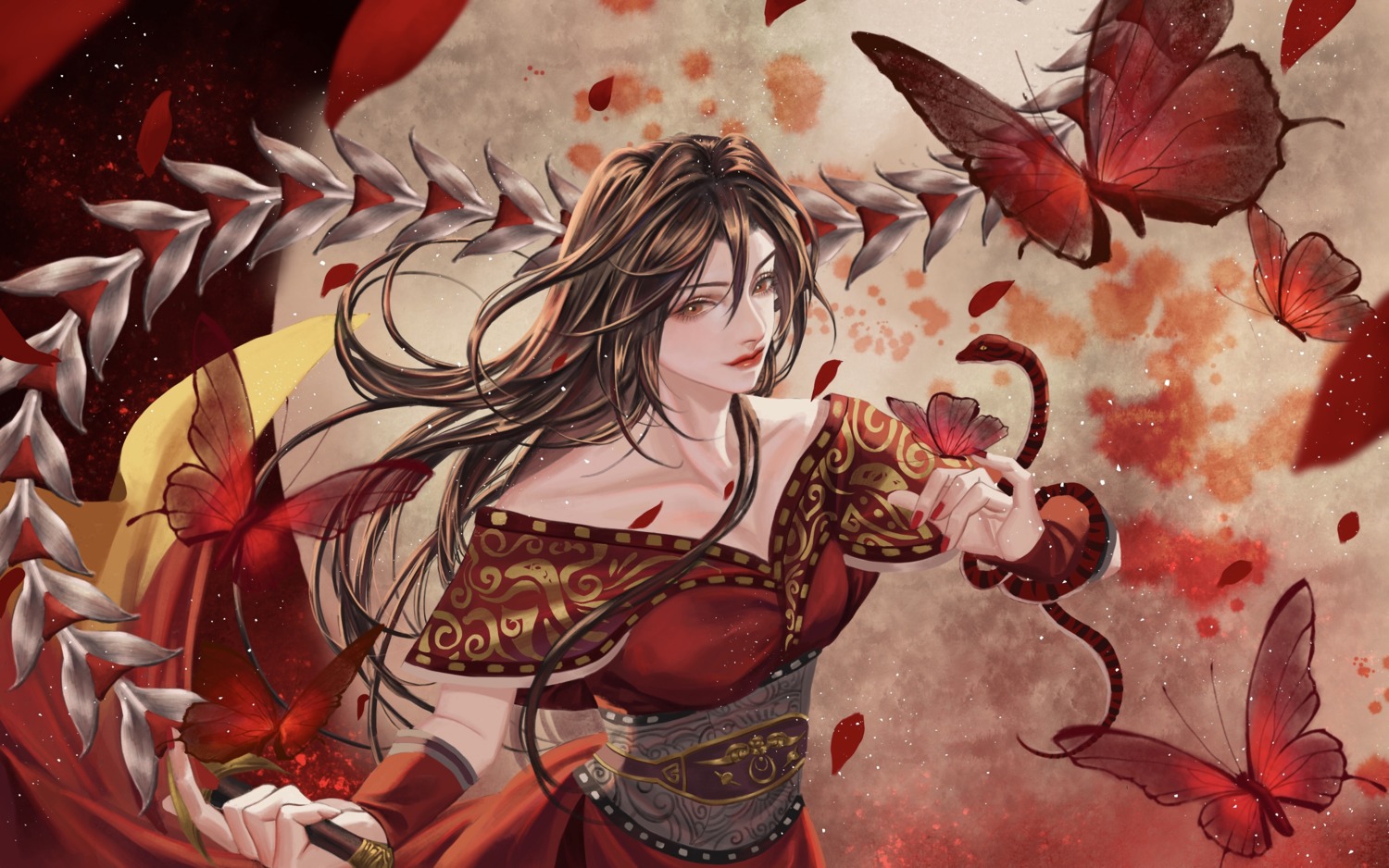 asian_clothes, chi_lian, tagme, the_legend_of_qin, weapon