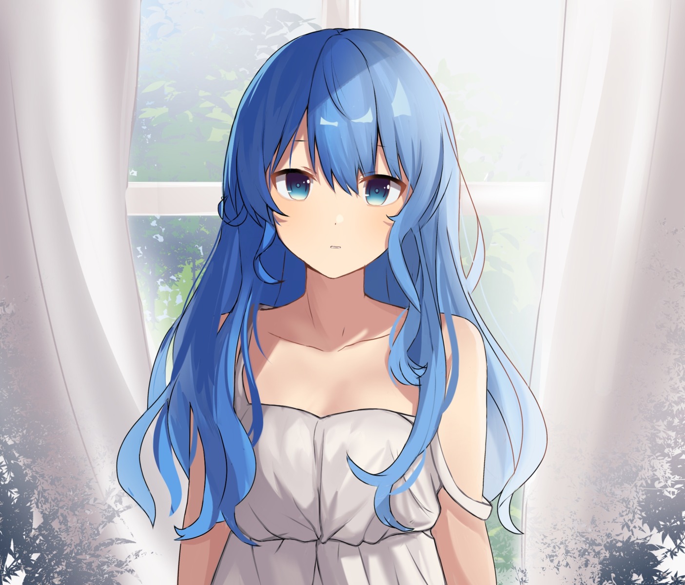 dress, hiruver, hololive, hoshimachi_suisei, summer_dress