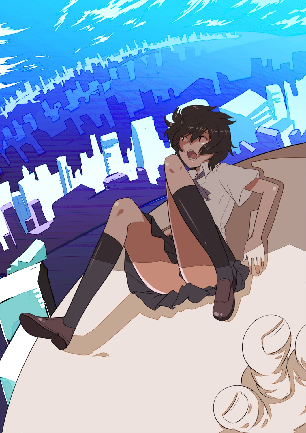 cencoroll, furai, seifuku, yuki_(cencoroll)