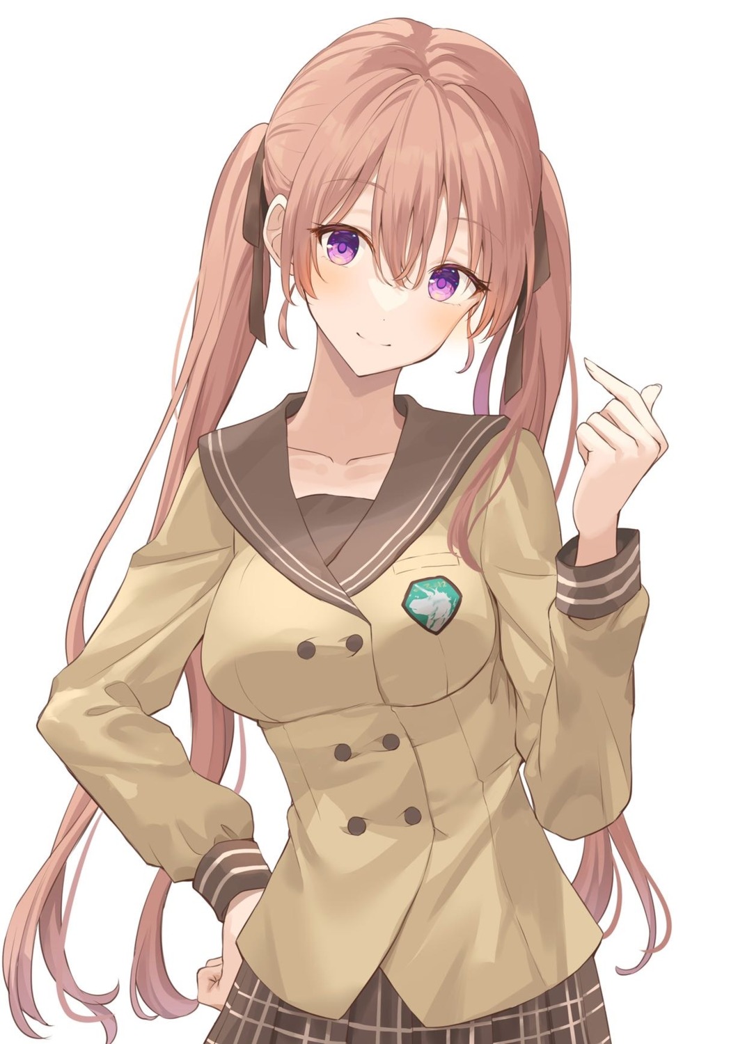 amano_erika, kakkou_no_iinazuke, kanaria_hisagi, seifuku