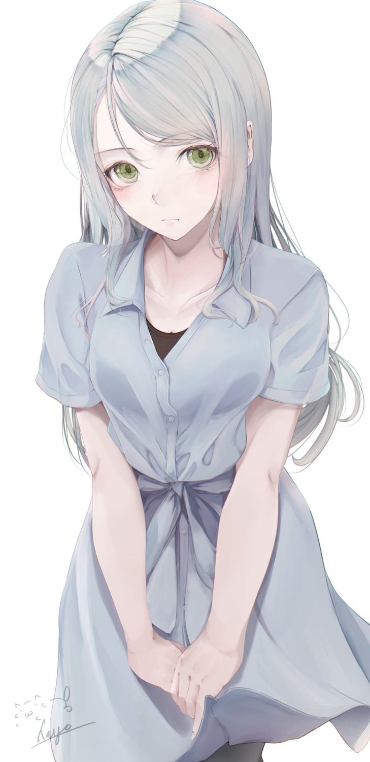 bang_dream!, bang_dream!_episode_of_roselia, cleavage, dress, hikawa_sayo, kisaragi_yaya