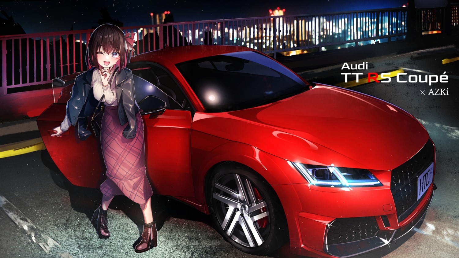 azki_(hololive), heels, hololive, sweater, wallpaper, you'a