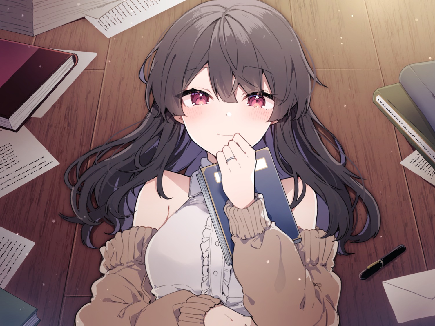 ikeuchi_tanuma, kegani_depart, sweater
