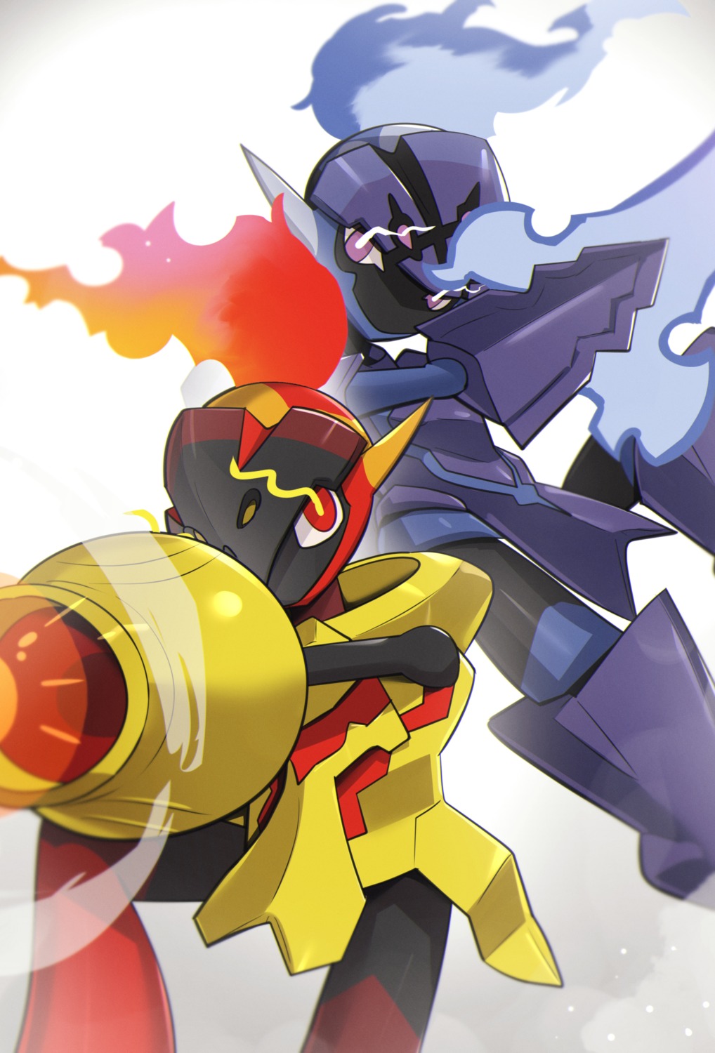 armarouge, ceruledge, gonzarez, pokemon, pokemon_sv, weapon