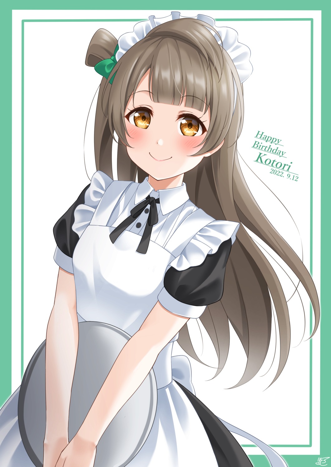 haruharo_(haruharo_7315), love_live!, love_live!_(series), maid, minami_kotori