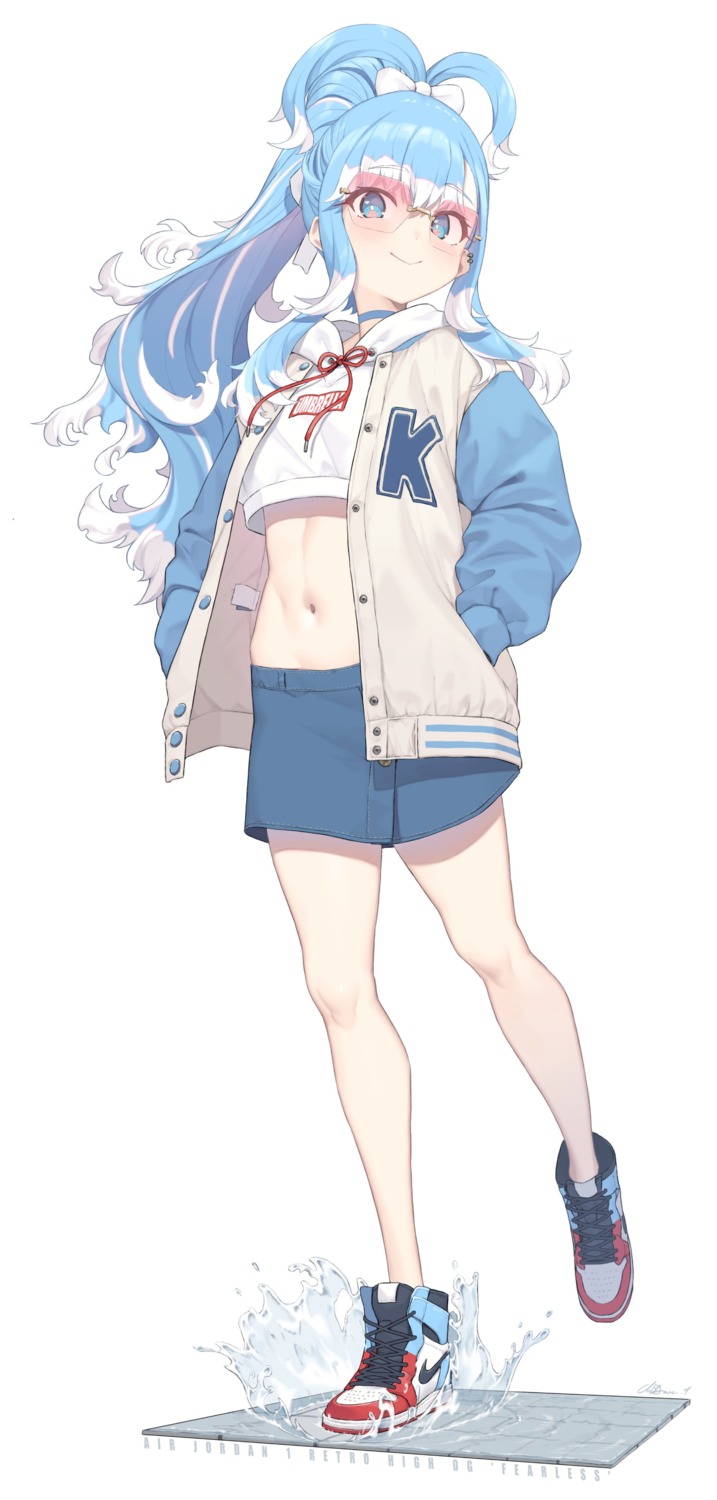 cloba, hololive, hololive_indonesia, kobo_kanaeru, megane