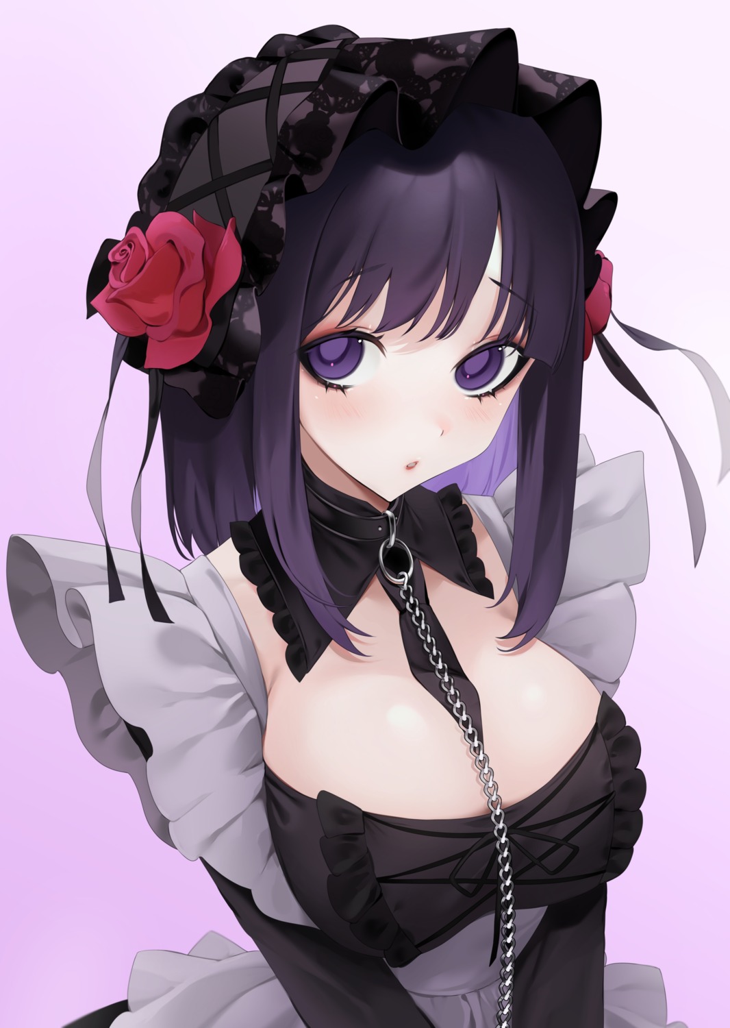 gothic_lolita, kitagawa_marin, kuroe_shizuku, lolita_fashion, no_bra, ompf, sono_bisque_doll_wa_koi_wo_suru