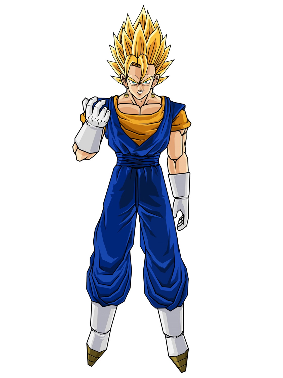 dragon_ball, dragon_ball_z, male, vegetto